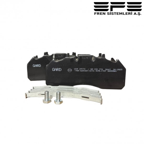 Gard WVA 29174 R.O.R - Meritor Disk Fren Balatası