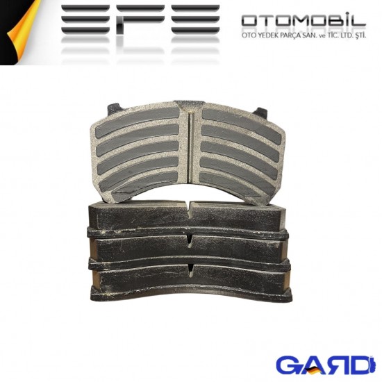 Gard WVA 29244 Mercedes Actross Yeni Model Ön Disk Fren Balatası