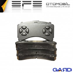 Gard WVA 29244 Mercedes Actross Yeni Model Ön Disk Fren Balatası