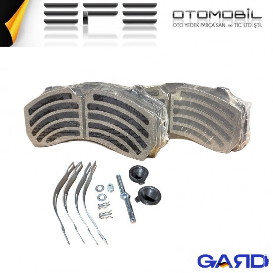 Gard WVA 29246 Mercedes Actross Yeni Model Arka Disk Fren Balatası