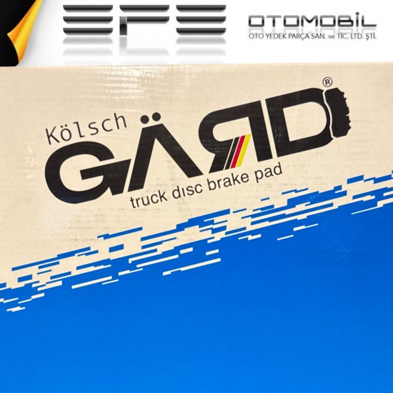 Gard WVA 29174 R.O.R - Meritor Disk Fren Balatası