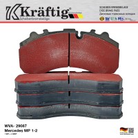 Kraftig WVA 29087 Mercedes MP 1-2 Disk Fren Balatası