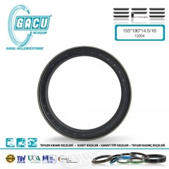 Gacu 12004 Ford Cargo Arka Teker Porya İç Keçe 155x190x14.5