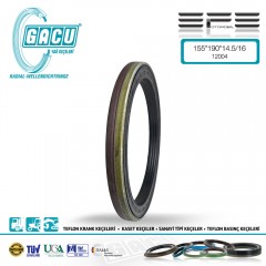 Gacu 12004 Ford Cargo Arka Teker Porya İç Keçe 155x190x14.5