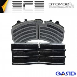 Gard WVA 29087 Mercedes-Man Tga Disk Fren Balatası