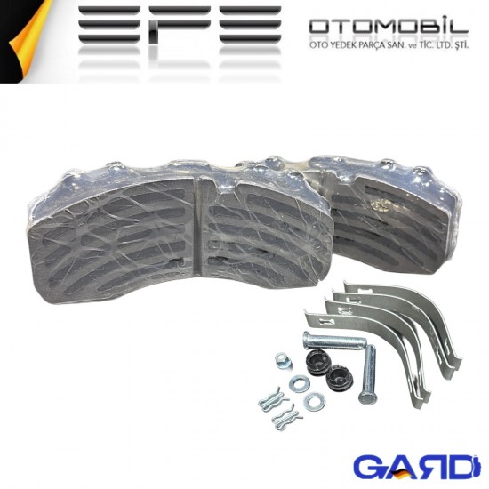 Gard WVA 29087 Mercedes-Man Tga Disk Fren Balatası